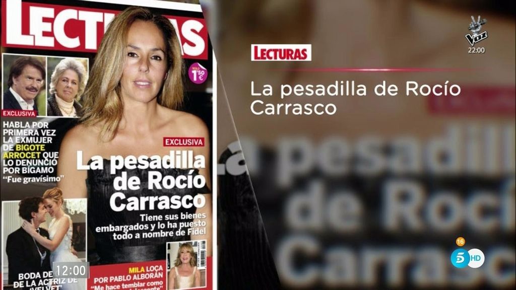Anonio Rossi: "Rocío Carrasco debe más de 2,5 millones de euros"
