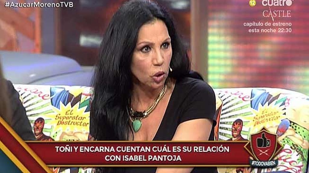 Toñi Salazar: “Los medios se han pasado mucho con Isabel Pantoja”