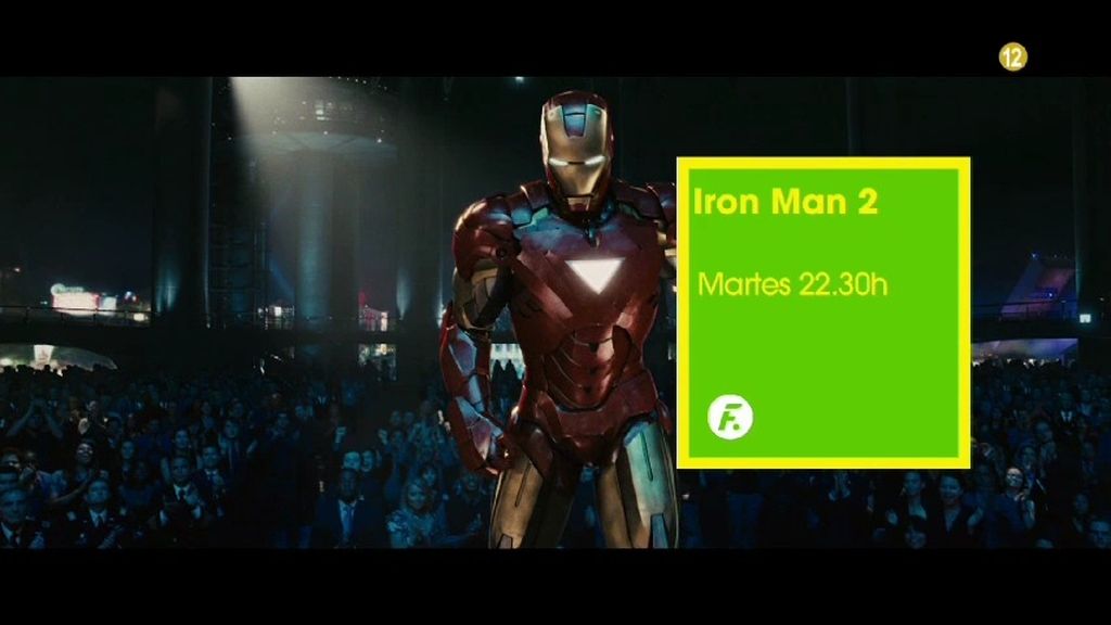 'Iron Man 2' este martes a las 22.30 horas