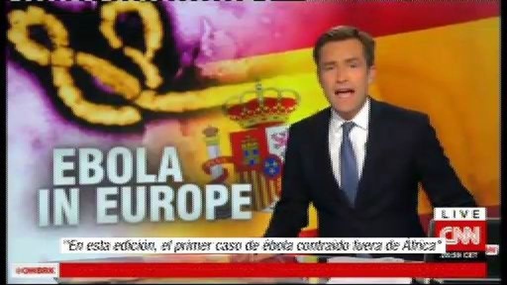 La prensa internacional se hace eco del primer contagio de ébola en España