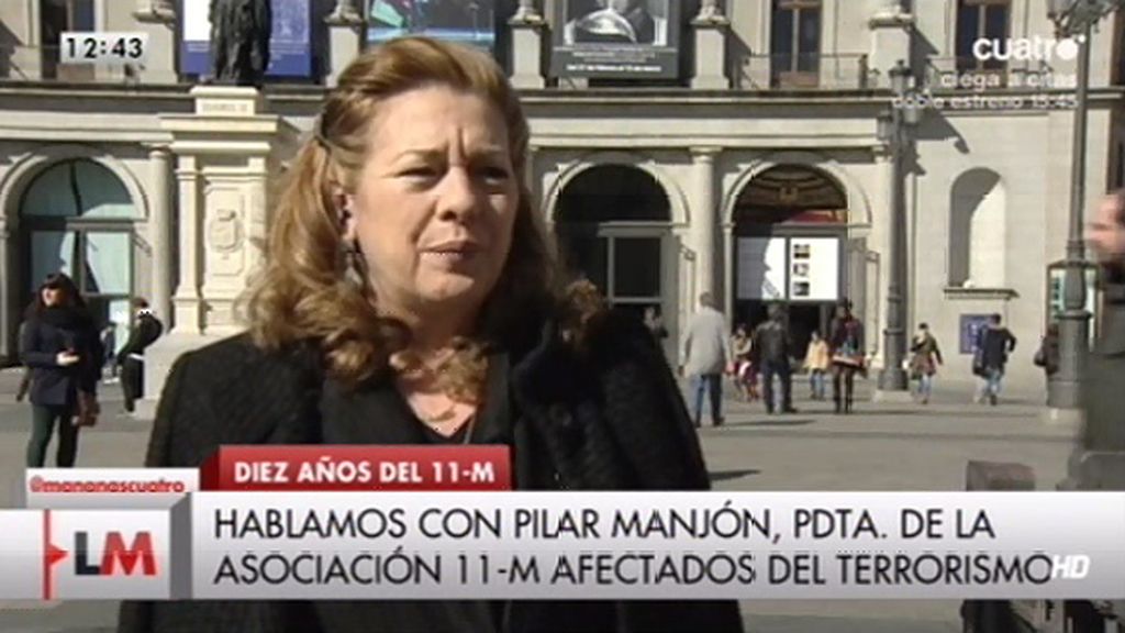 La entrevista a Pilar Manjón, online