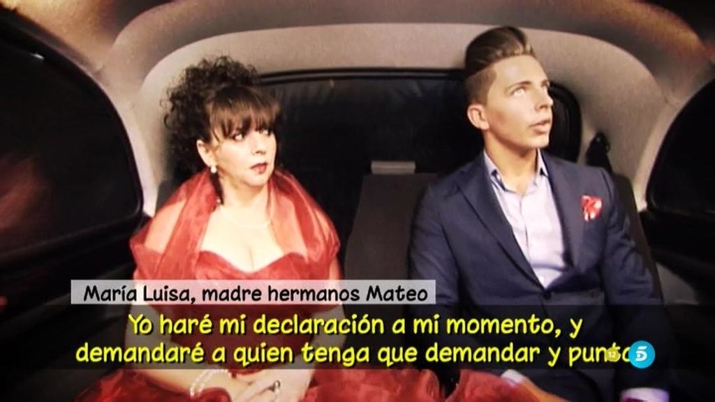 Mª Luisa: “Si pensáis que voy hacer declaraciones a todos los payasos que me encontráis, os equivocáis”