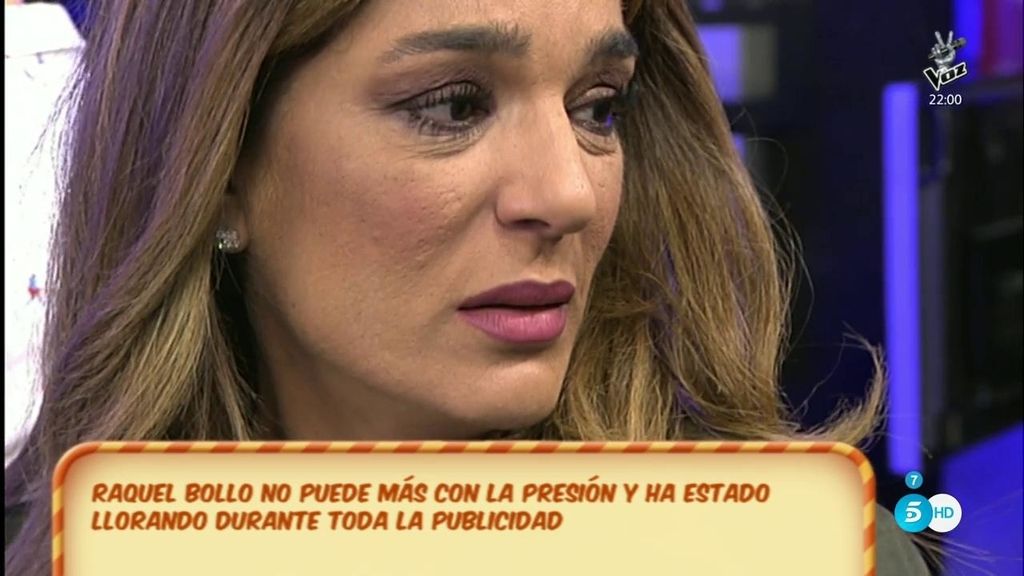 Raquel Bollo, molesta porque los colaboradores creen que ha cambiado de actitud tras su reencuentro con Pantoja