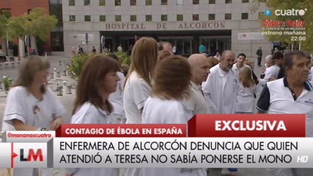 'LMDC' nos muestra el testimonio de una enfermera del Hospital de Alcorcón