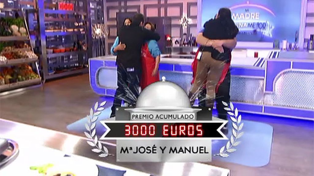 Mª José y Manuel se llevan otros 1.000 euros a su marcador