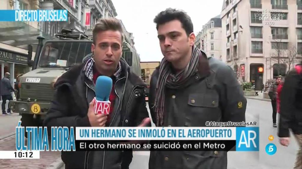 Alberto: "Estuvimos recluidos en el hotel"
