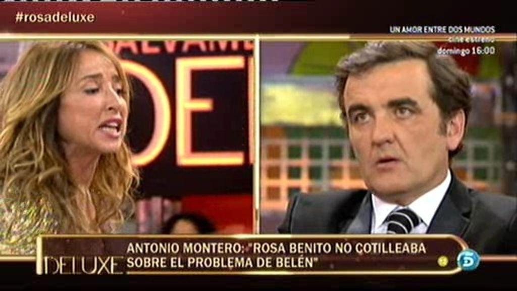 María Patiño se enzarza con Montero: "A Rosa Benito le importa el dinero"