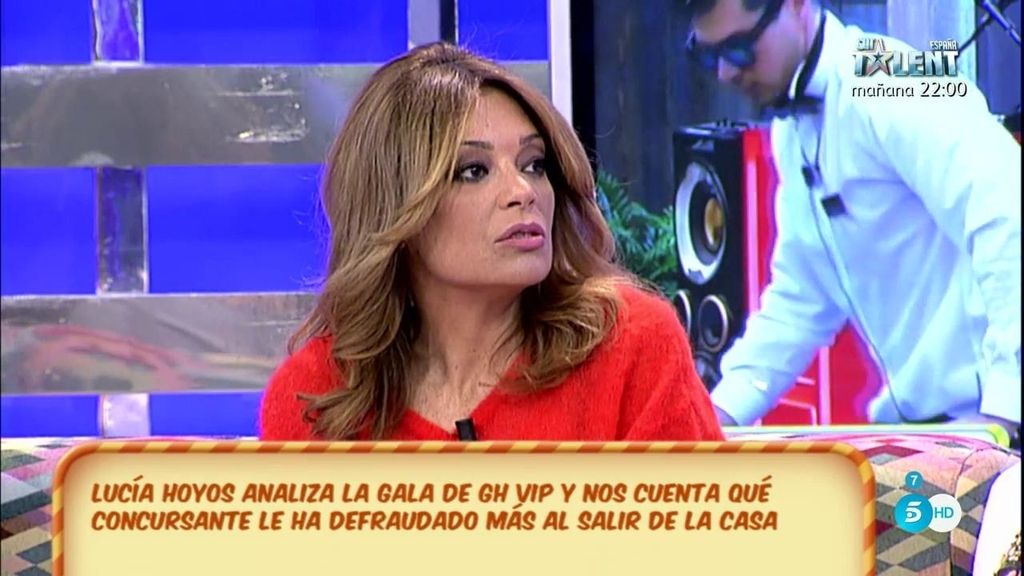 Lucía Hoyos, sobre ‘GH VIP’: “Creo que, al principio, a Alejandro le gustaba Laura”