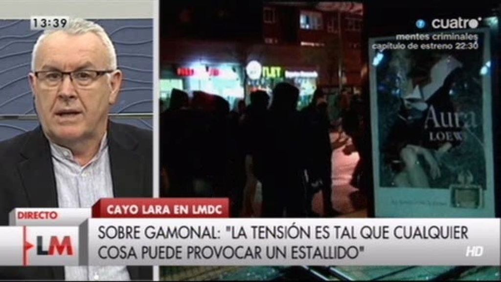Cayo Lara: “Si el Gobierno no cambia, va a haber muchos Gamonales en España”