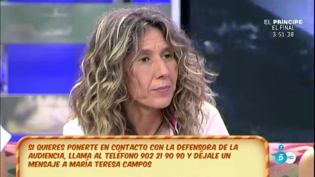 Mª Ángeles Benítez critica la forma en que Manuel Díaz intentó conseguir la prueba de paternidad de 'El Cordobés'