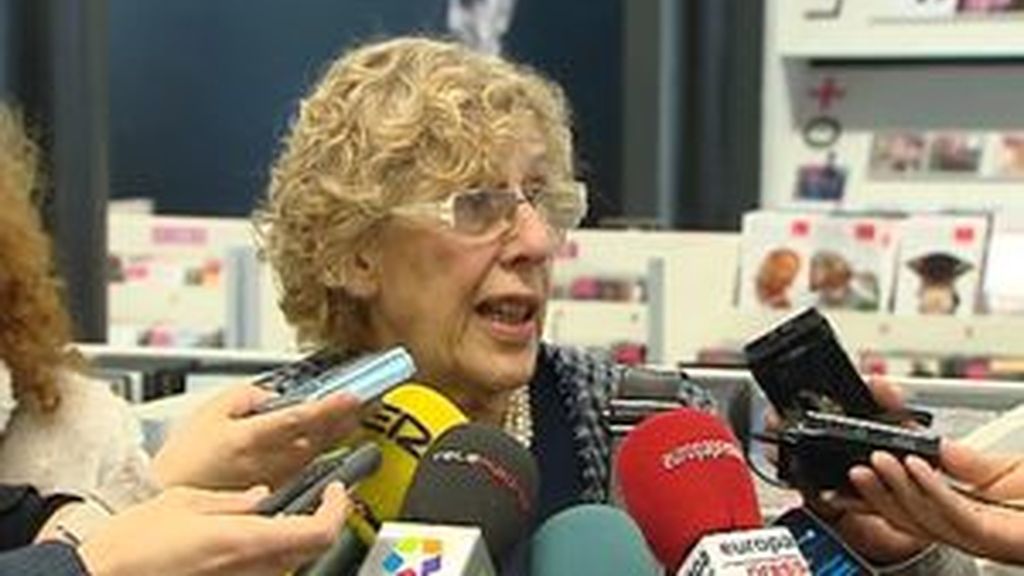 Carmena: "Es lamentable que haya detenidos en un movimiento okupa pacífico”