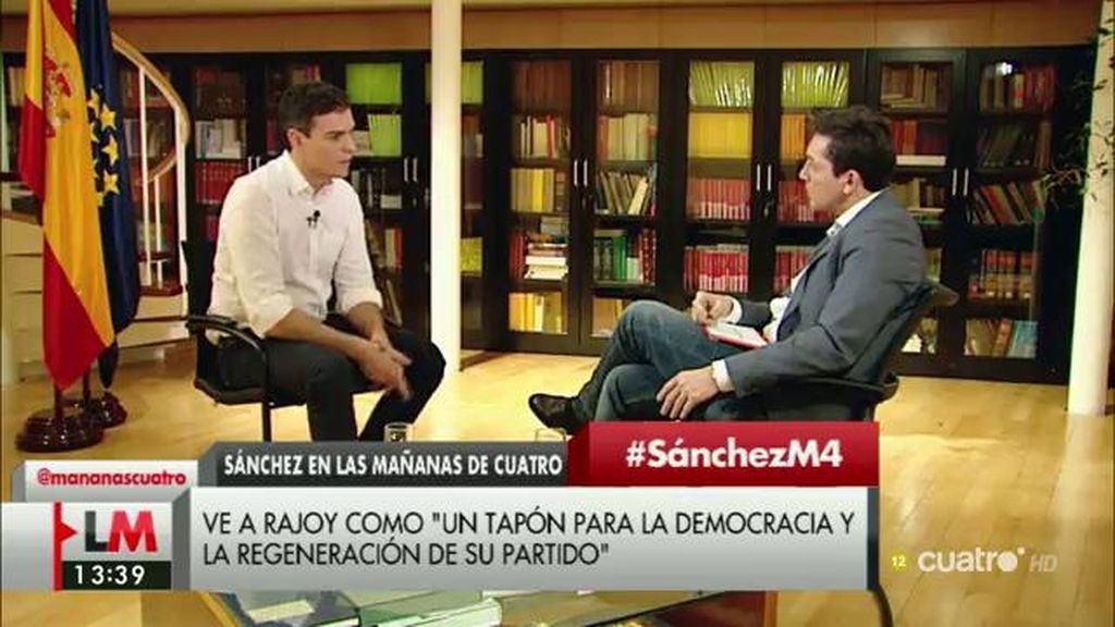 La entrevista a Pedro Sánchez, a la carta