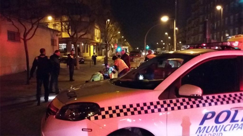 Tres heridos por arma blanca en una reyerta en Madrid
