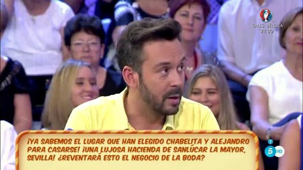 Kike Calleja: “Este fin de semana Chabelita va a hacer un reportaje”