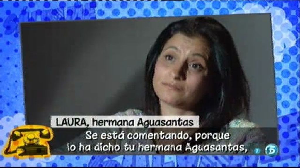Laura, hermana de Aguasantas: “Manuel Cortés hace demasiado caso a su madre”