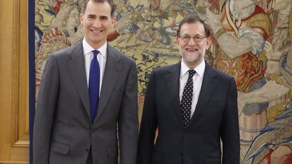 El Rey cierra con Rajoy la ronda de consultas para la sesión de investidura