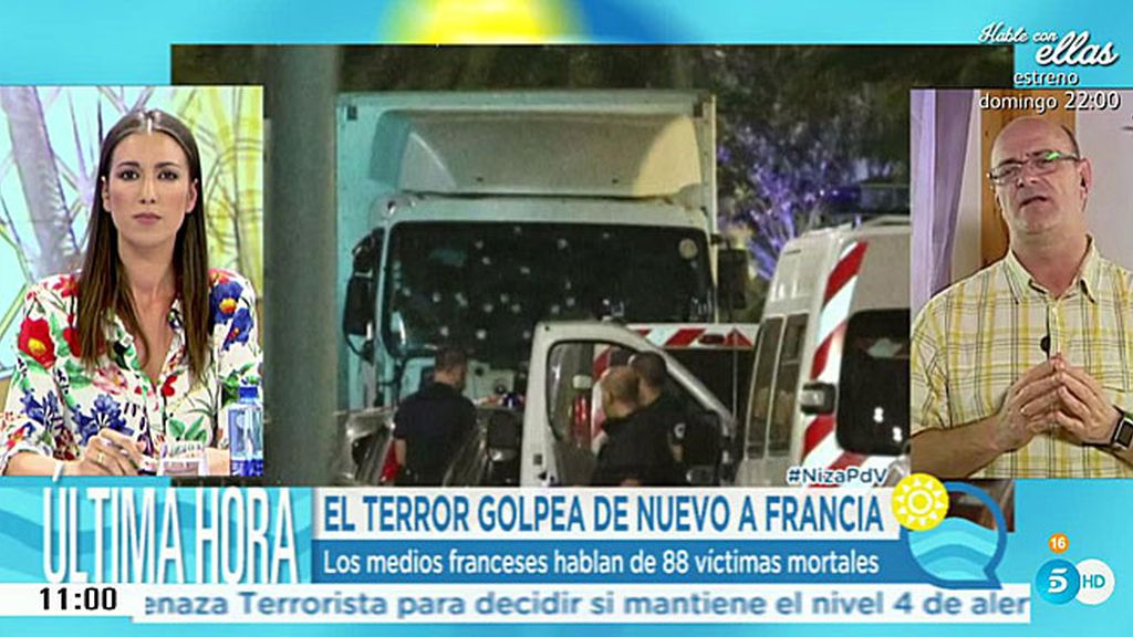 José María G. Garre, experto en terrorismo: "Las últimas comunicaciones de Daesh se están haciendo en español"