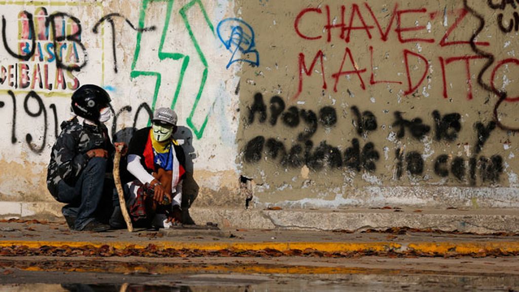 Caracas se convierte en el epicentro de las protestas en Venezuela