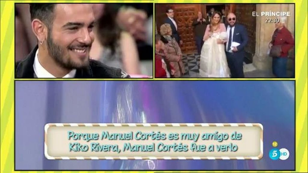 Belén Esteban aclara que Manuel Cortés sí acudió al bautizo de la hija de Kiko Rivera