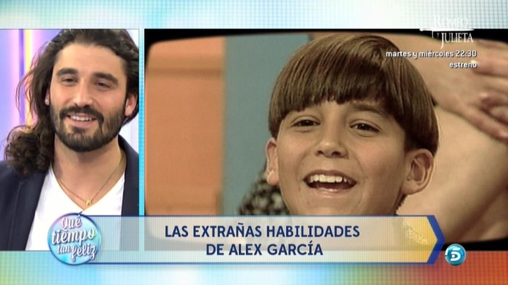 ¡El debut televisivo de Álex García!