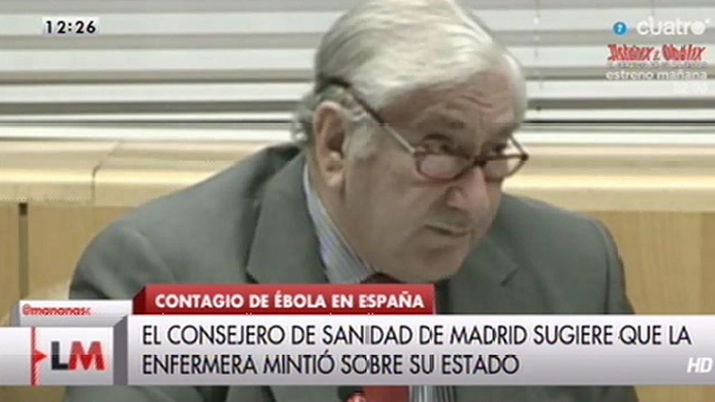Polémicas declaraciones del consejero de sanidad de Madrid