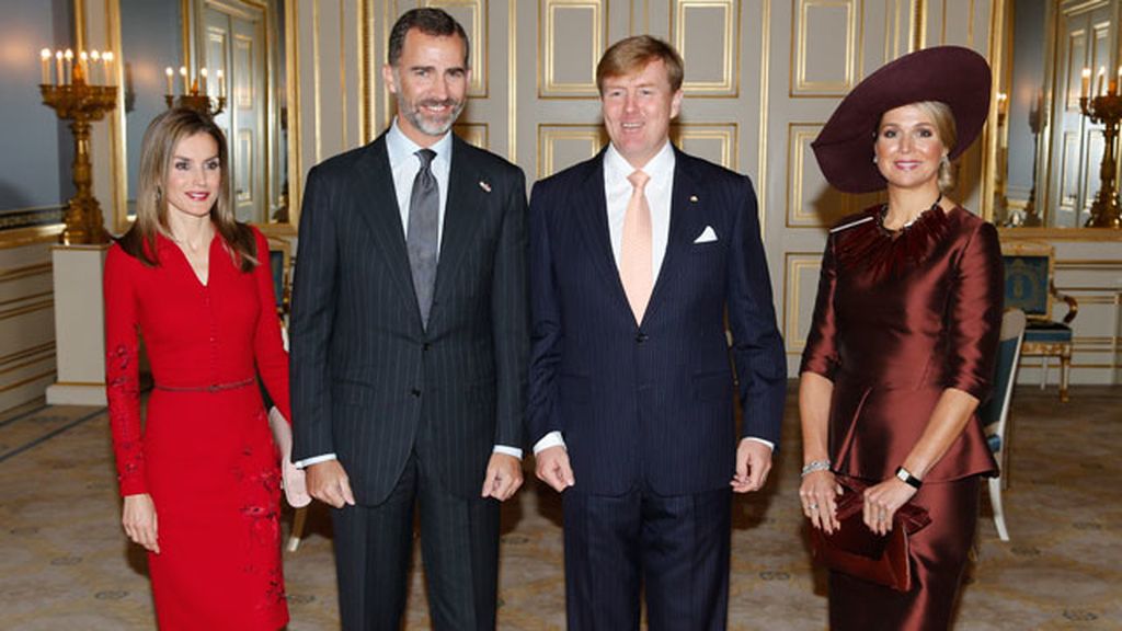 Los reyes Felipe y Letizia, en Holanda