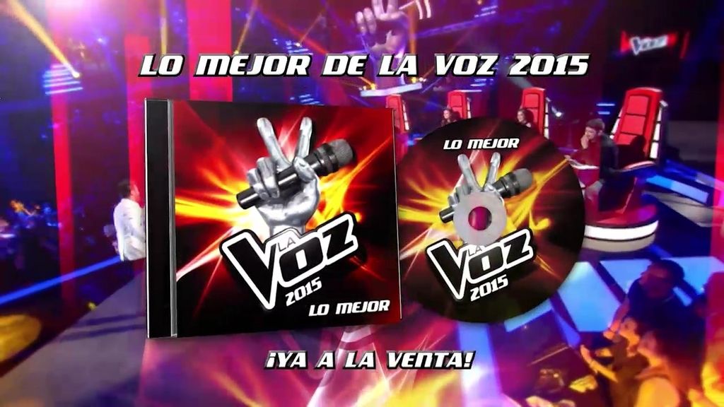 ¡¡Ya disponible el disco "Lo Mejor de La Voz 2015"!!