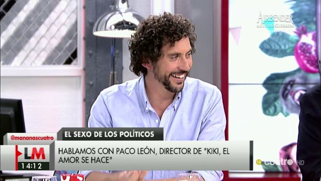 Paco León: “Habría pacto si por lo menos se hubieran dado unos besitos”