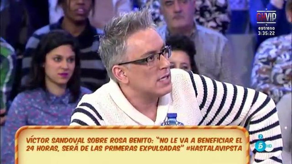 Kiko Hernández: “Rosa Benito irá a por Carlos Lozano en ‘Gran Hermano VIP”