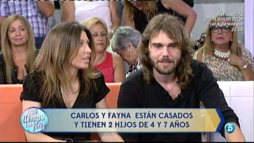 Carlos y Fayna, la pareja más conflictiva de 'GH 2', siguen casados y con dos hijos