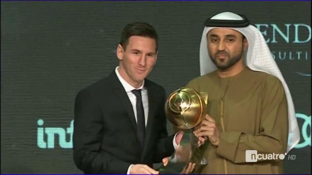 Messi recibe un nuevo premio y Pogba alardea en redes de una foto con "el mejor"