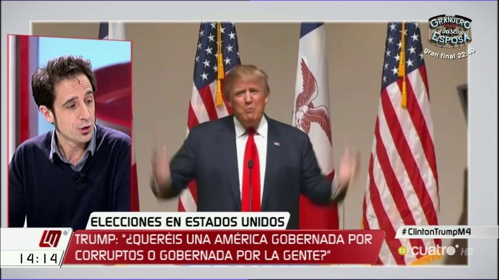 Gallego: "Trump es un xenófobo, machista y retrogrado con discurso demagógico"