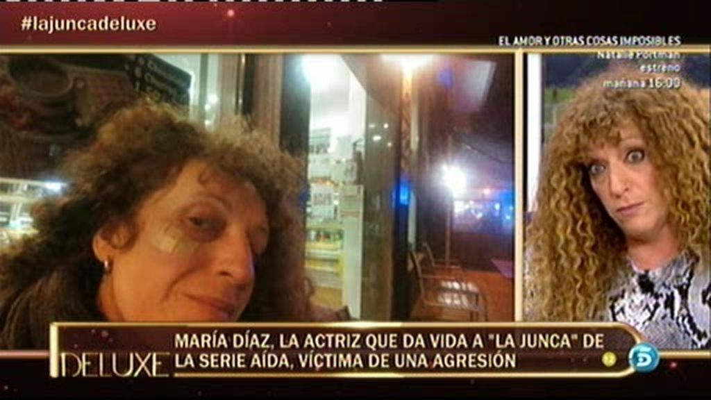 María Díaz: "Tras la agresión tuve una sensación de vergüenza increíble"