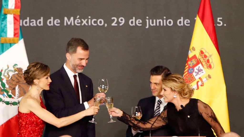 Cena de gala en honor a Don Felipe y Doña Letizia en México