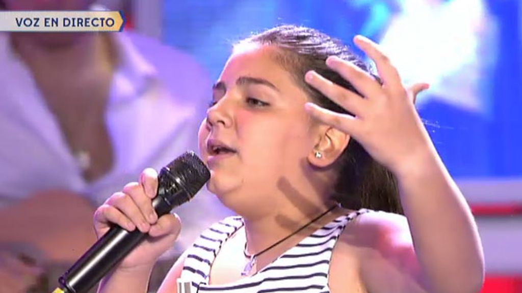 Yudit García canta con mucha pasión 'Se nos rompió el amor', de Rocío Jurado