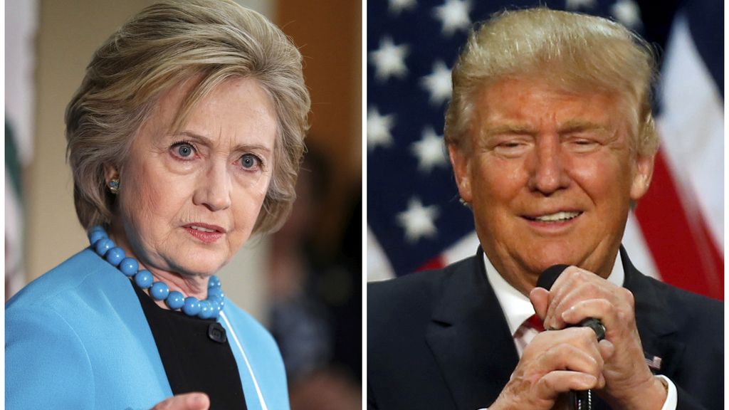 Clinton y Trump preparan el debate electoral