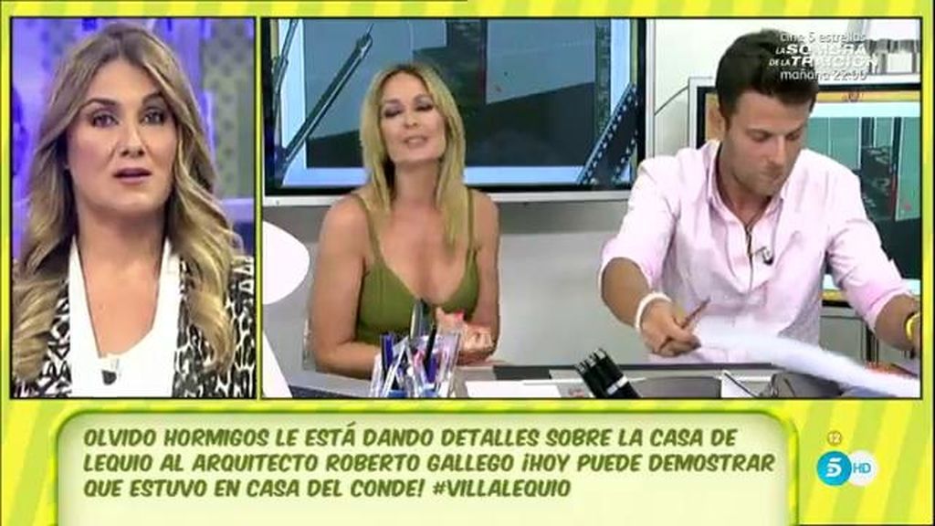 Olvido Hormigos, sobre Lequio: “En el fondo me tiene cariño, sabe que no he mentido”