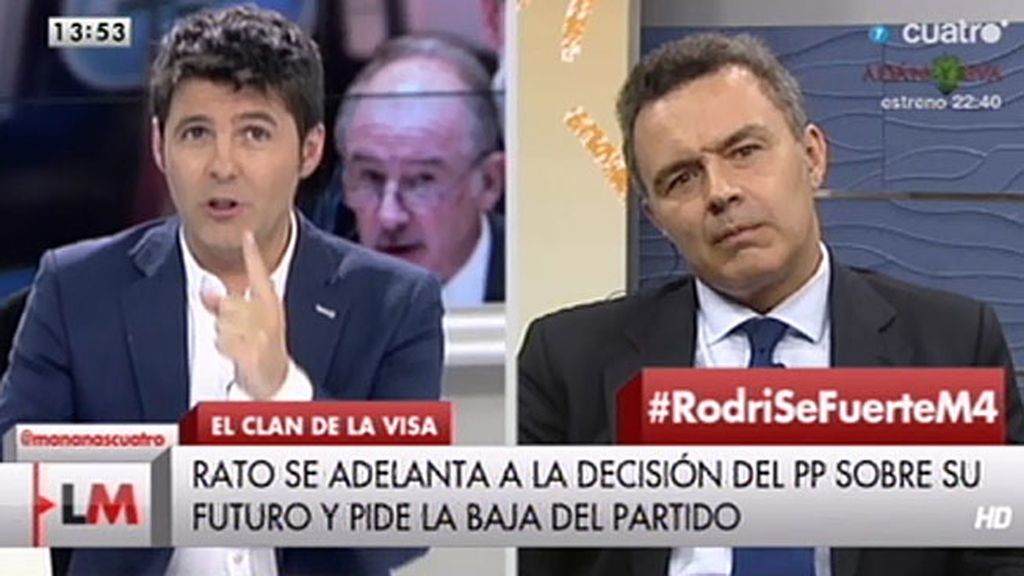 Conrado Escobar defiende la actuación del Partido Popular con Rodrigo Rato