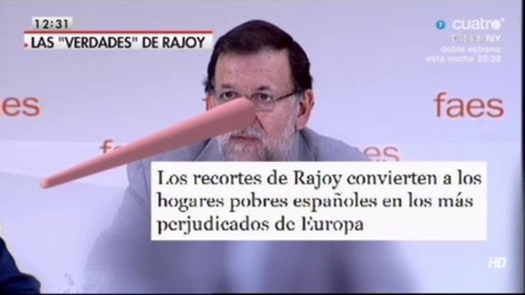 Las 'verdades' que contó Rajoy y la realidad