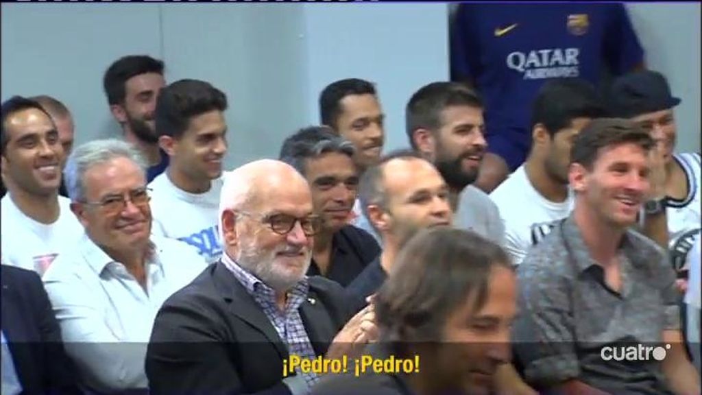 Pedro: " Lo cómodo hubiera sido quedarse aquí y salir bien en la foto"