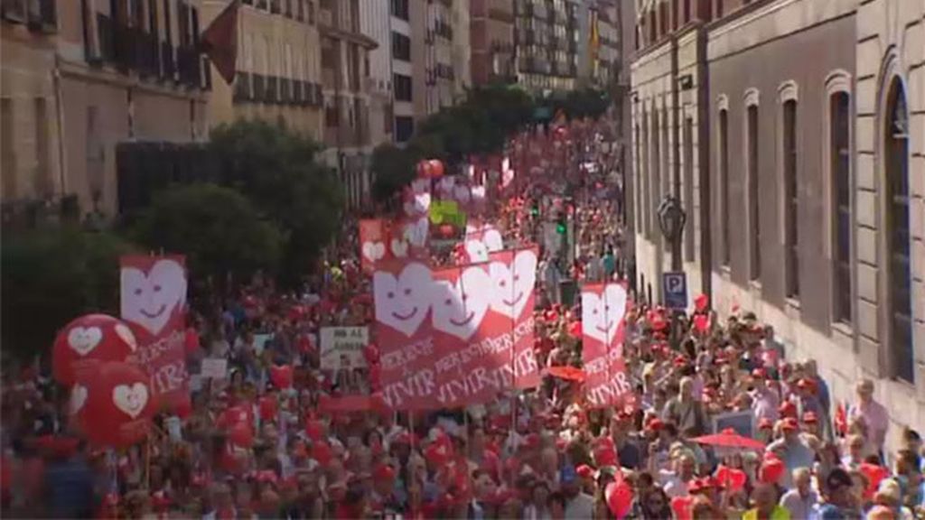 Marchas en toda España piden al Gobierno que no paralice la reforma de la ley del aborto