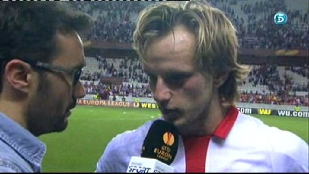 Rakitic: "He jugado todo el partido con fiebre, no se qué pastilla no me he tomado"