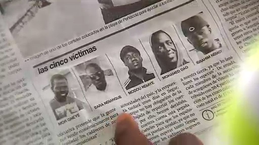 Familiares de los senegaleses muertos en accidente piden ayuda para su repatriación