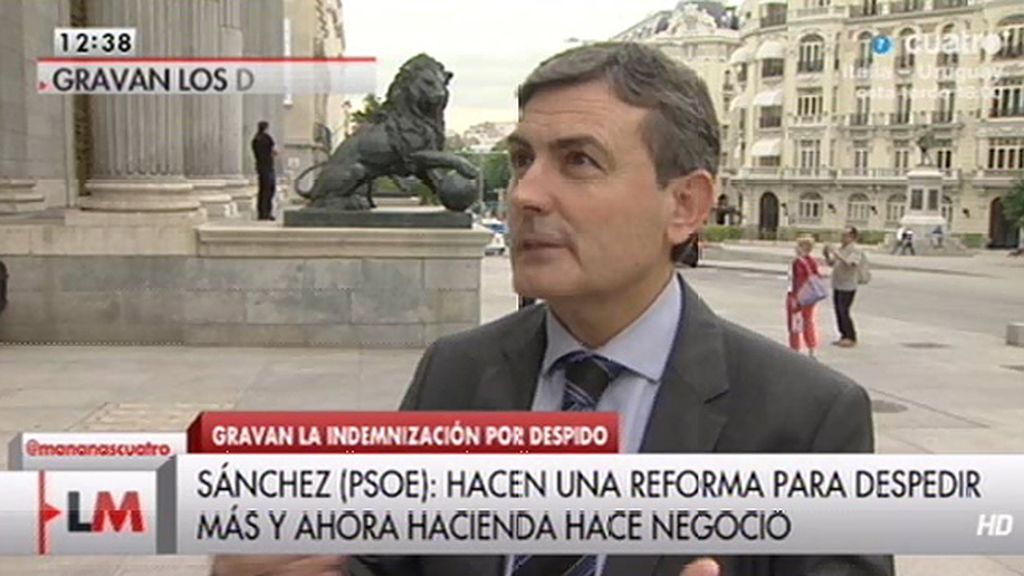 Pedro Saura, sobre la reforma fiscal: “Rajoy lo que hace es gravar la injusticia”