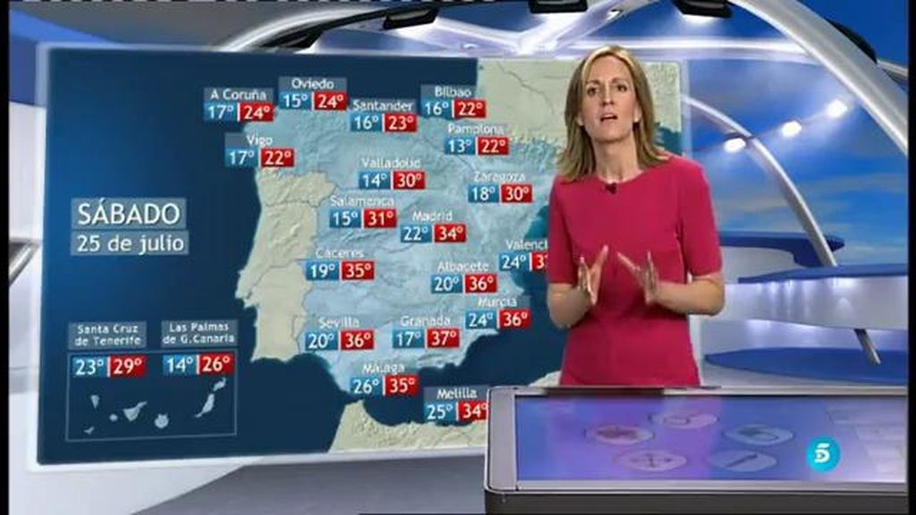 El tiempo con Rosalía Fernández