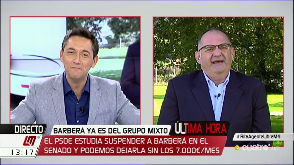 Antón Losada: “No están presionando a Rita Barberá, la están encubriendo”