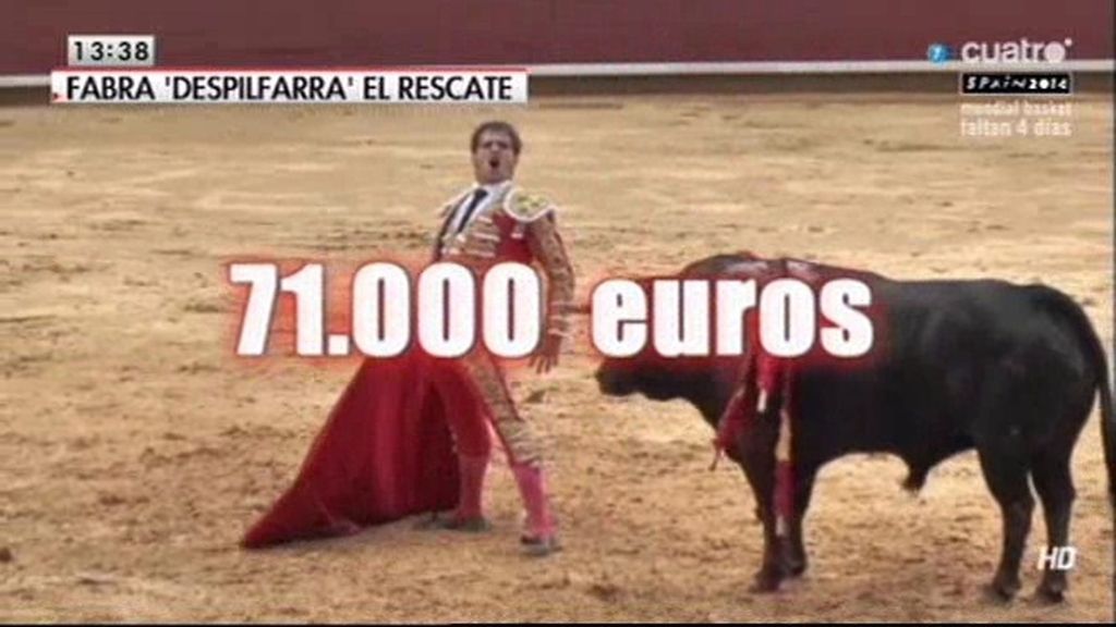 Valencia paga con dinero del rescate entradas para toros, Real Madrid y Barça