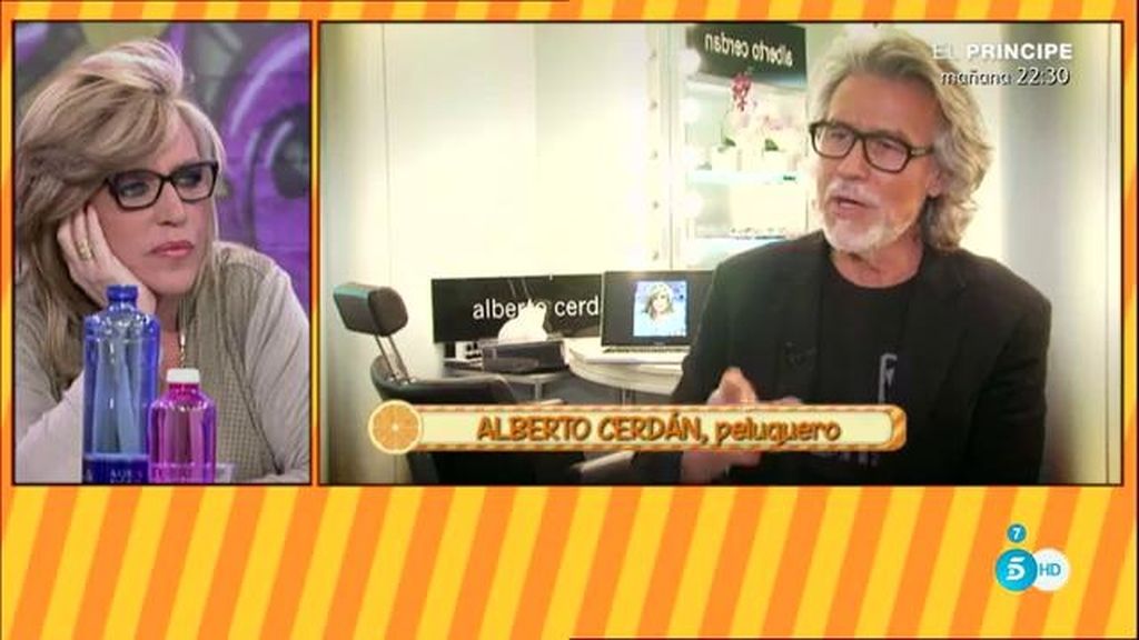 Alberto Cerdán, peluquero: “Cuando vi el cabello de Mónica pensé ‘ha pasado algo”