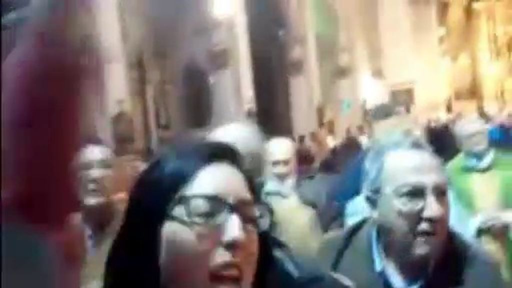 Interrogados y puestos en libertad los jóvenes que interrumpieron una misa