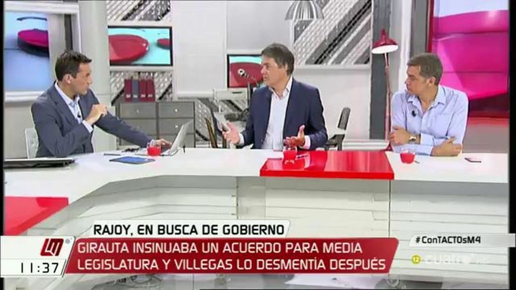 T. Cantó: “Además de tender la mano y hablar de vicepresidencias, que Rajoy hable de temas en los podamos llegar a acuerdos”